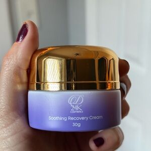 New D24k Soothing Recovery Cream - Gold and Purple